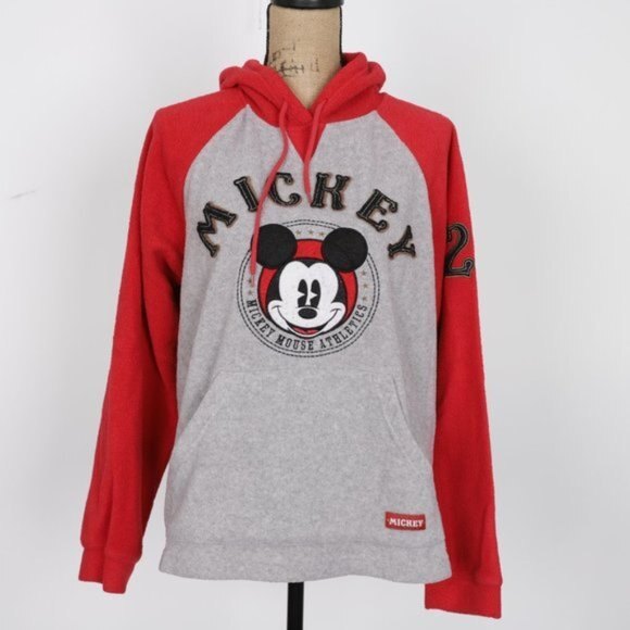Disney Mickey Mouse 28 Hoodie size Missy M 8 / 10 - Picture 1 of 8